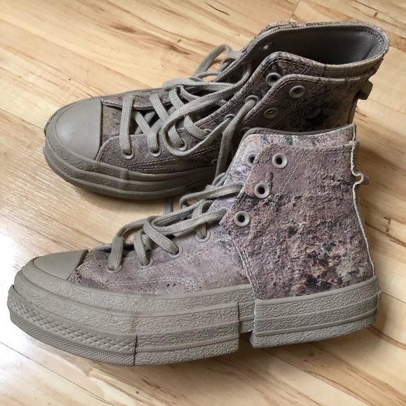 Womens Fang Chen Wang x Converse high top sneakers, size 8 - Picture 3 of 7